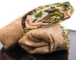 Рулет из лаваша с творогом