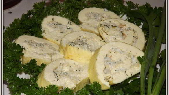 Рецепт Рулета из майонеза и яиц