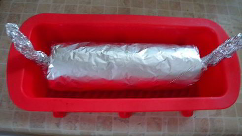 рулет из мясной вырезки с вишней