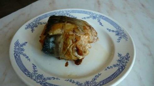 рулет из скумбрии и горбуши