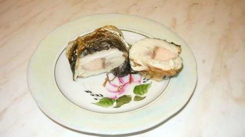 рулет из скумбрии и горбуши