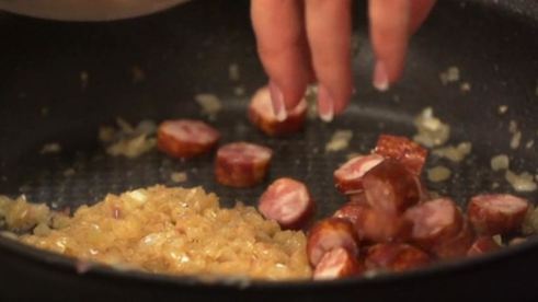 рулет мраморный с немецкими колбасками