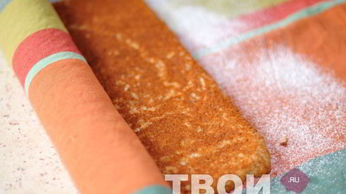 рулет с бананом