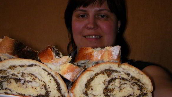 Рецепт Рулета с маком из дрожжевого теста