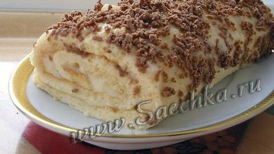 Рецепт рулета с медом