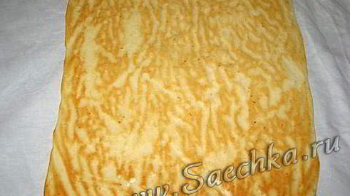 рулет с медом