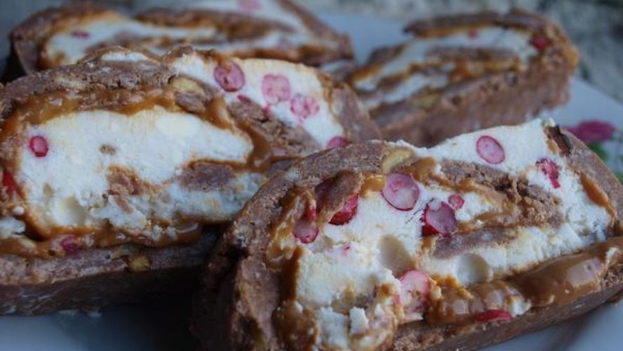 Рецепт рулета с творожной начинкой