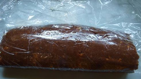 рулет с творожной начинкой