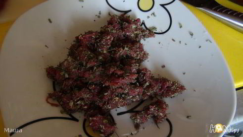 рулет с яйцом и зеленью