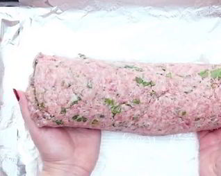 Рулет со спаржевой фасолью