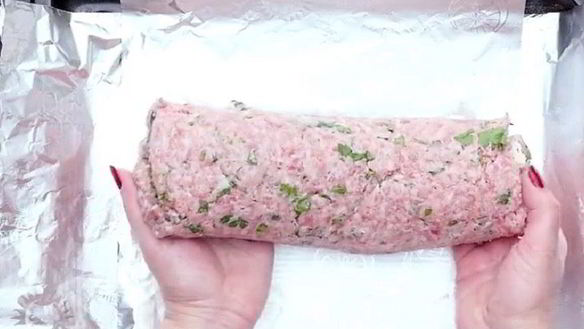 Рецепт Рулета со спаржевой фасолью