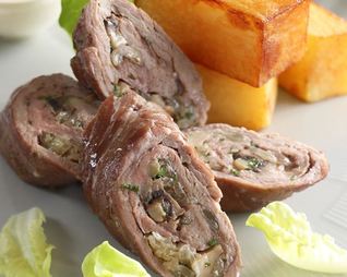 Рулетики из говядины