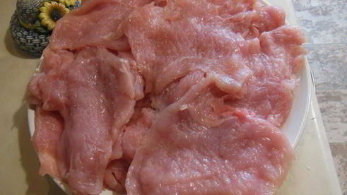 рулетики из индейки с грибами и сыром