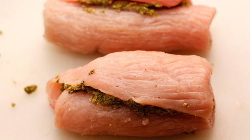 рулетики из индейки