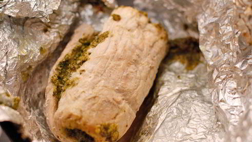 рулетики из индейки