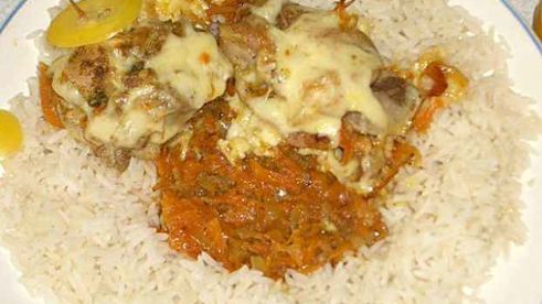 рулетики куриные с морковью