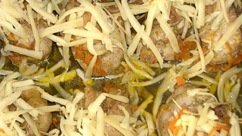 рулетики куриные с морковью