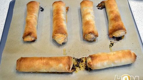 рулетики с куриной начинкой