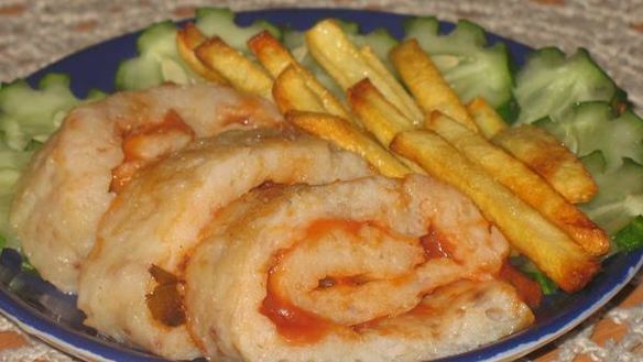 Рецепт Рыбного рулета в пароварке