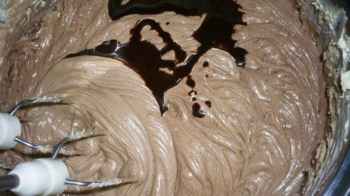 шоколадный рулет рождественское полено