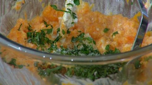 сырный рулет с тыквой