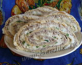 Закусочные рулетики к праздничному столу