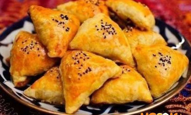 Самса с бараниной