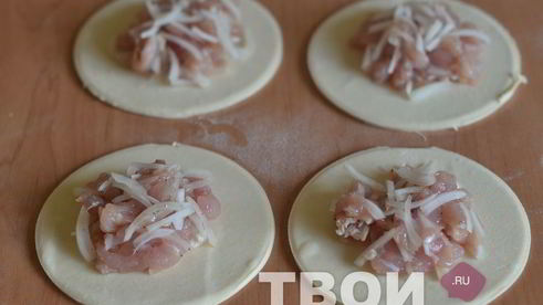 самса с курицей