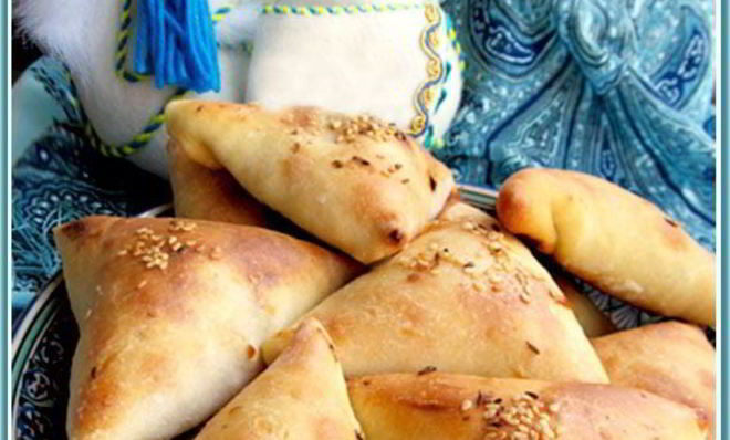 Самса с тыквой