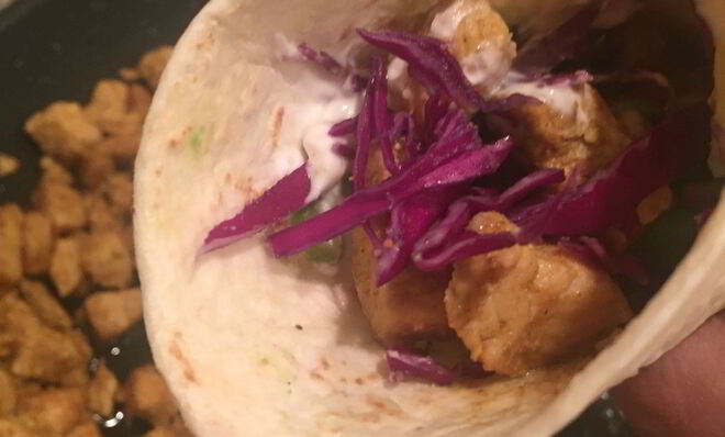 Домашняя шаурма из курицы