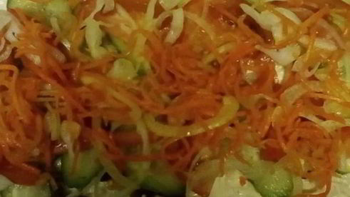 домашняя шаурма с курицей