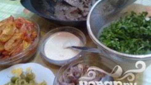 арабский сэндвич