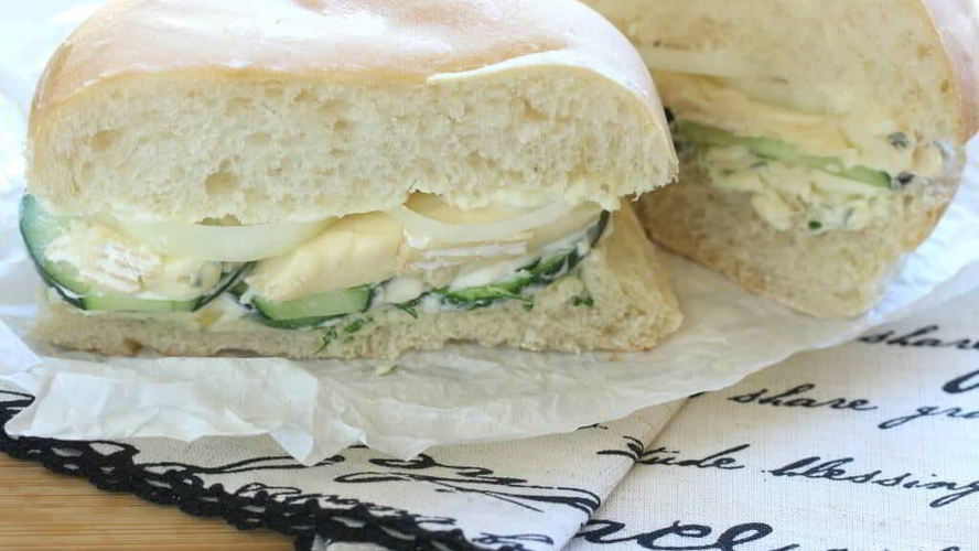 Рецепт французского сэндвича с сыром