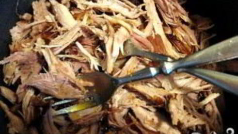 сэндвич барбекю со свининой