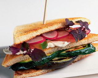 Сэндвич с овощами