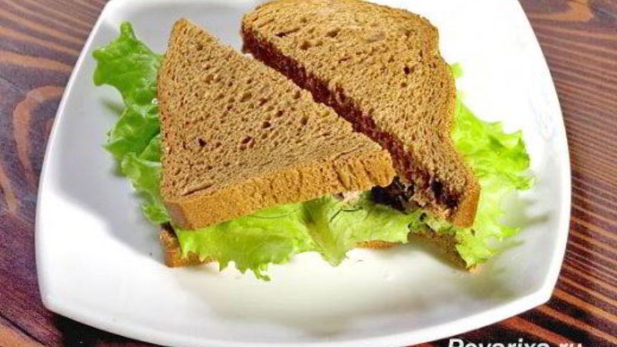 Рецепт сэндвича с тунцом