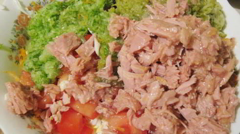 сэндвич с тунцовым салатом