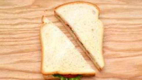 сэндвич с ветчиной