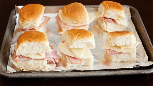 сэндвичи с ветчиной и сыром