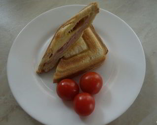 Сэндвичи в сэндвичнице