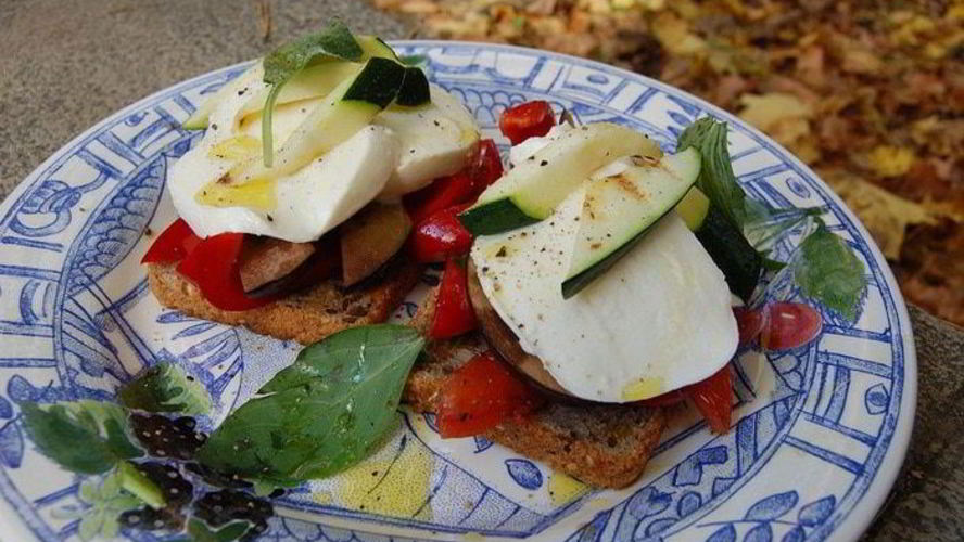 Рецепт вегетарианского клаба-сэндвича