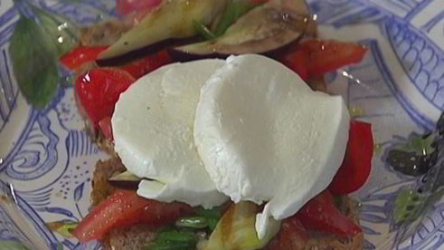 вегетарианский клаб-сэндвич