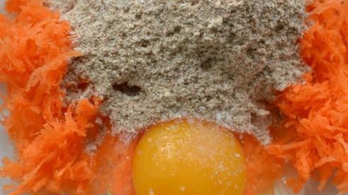 хлебная тарталетка с салатом лито