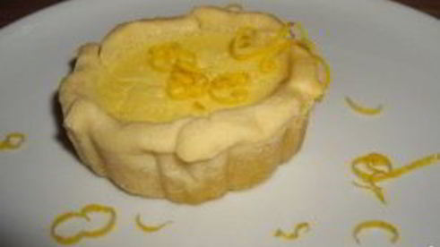 лимонная тарталетка