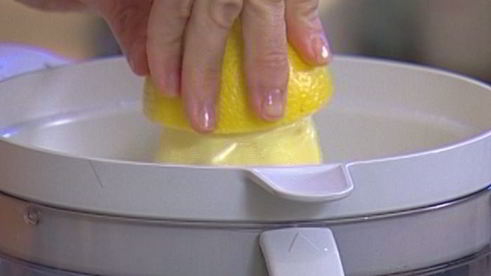 лимонные тарталетки с голубикой