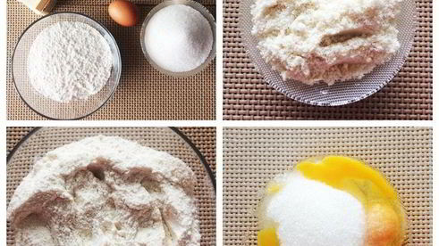 миндальные тарталетки с шоколадной начинкой