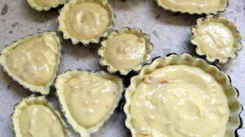 мини-тарталетки с рикоттой