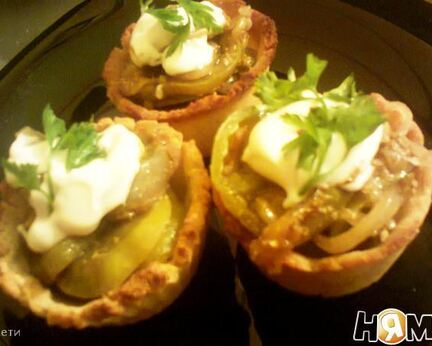 Тарталетки для закусочных салатов