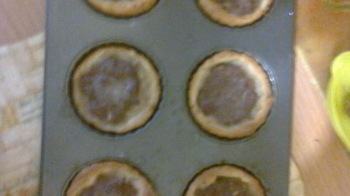 тарталетки из слоеного теста с фаршем