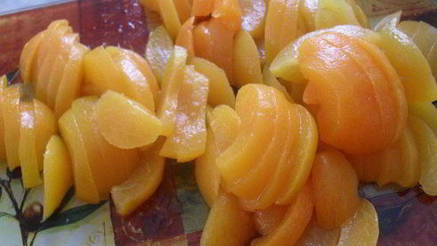 тарталетки оранжевое солнце